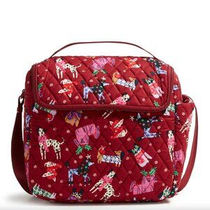 Vera Bradley Crossbody Lunch Bag in Holiday Hounds NWT